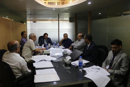 60th meeting of Board of Commissioners, SHCC at Karachi Head Office (1)