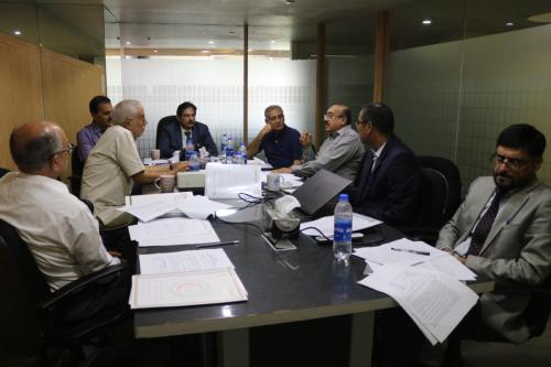 60th meeting of Board of Commissioners, SHCC at Karachi Head Office (4)