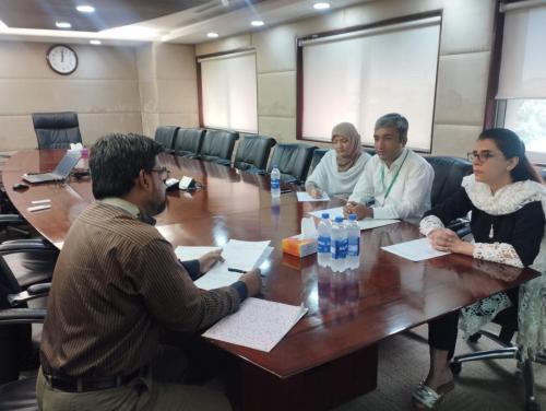 (8 June 2023) Director of ME, and team visited Tabba Heart Institute