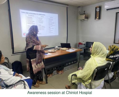 Awareness session at Chiniot Hospial (02)