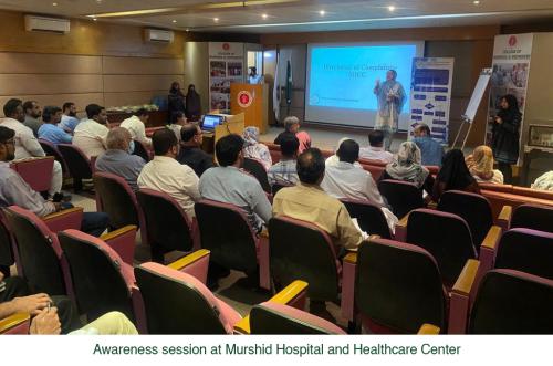 Awareness session at Murshid Hospital and Healthcare Center (01)