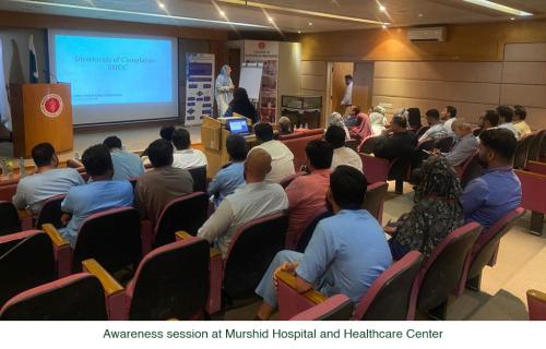 Awareness session at Murshid Hospital and Healthcare Center (02)