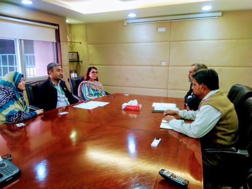 Monitoring and Evaluation team of SHCC visited Tabba Heart institute, Karachi (11th Jan 2023)